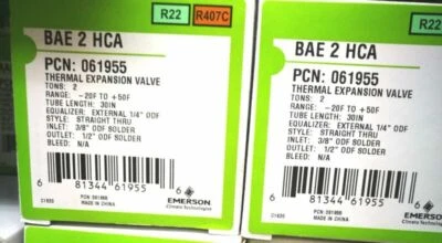 EMERSON  Expansion valve  BAE 2 HCA - Image 1 of 3