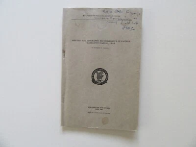 Geologic and Geographic Reconnaissance of Eastern Markagunt Plateau, Utah, 1949 - Image 1 of 4