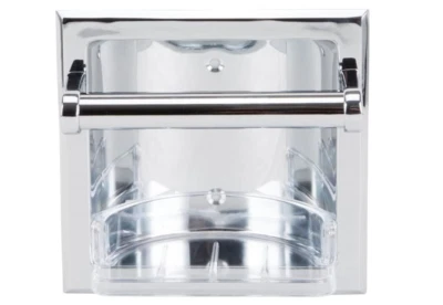 Jabonera empotrada con barra de agarre MintCraft Foto 1 de 3