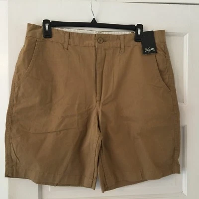 Pantalones Cortos Hombre City Streets Talla 38 Beige-Caqui Algodón con Bolsillos Nuevos Foto 1 de 3