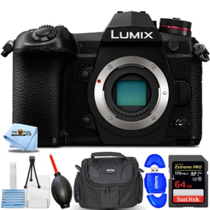 Panasonic Lumix DC-G9 Mirrorless Micro 4/3 Digital Camera (Body) - 64GB Bundle - Picture 1 of 7