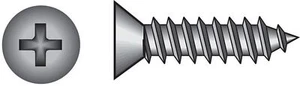 Hillman No. 14 S X 2 in. L Phillips Flat Head Sheet Metal Screws 100 pc. - Bild 1 von 1