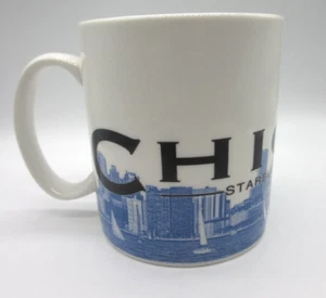 Starbucks Barista CHICAGO Skyline Series Kaffeetasse Becher 2002 16 oz - Bild 1 von 10