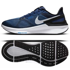 Nike Air Zoom Structure 25 Navy/Platinum DJ7883-400 Herren Straßenlaufschuhe - Bild 1 von 12