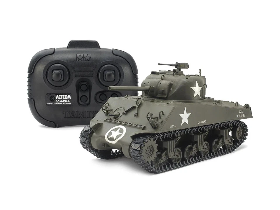 Tamiya 48217 1/35 Scale RC U.S Medium Tank M4A3 Sherman Kit Control Unit New - Image 1 of 1