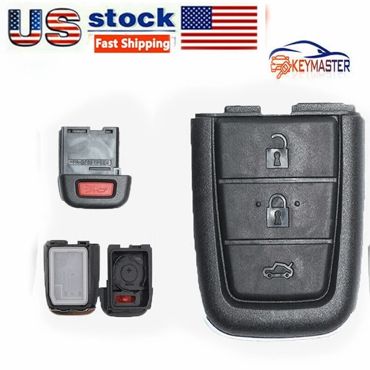 4B Smart Remote Key Shell Case Fob for Pontiac G8 for Chevrolet Caprice - Image 1 of 1