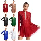 Women's Dance Outfit Performance Dancing Dresses Sexy Dress Mesh Clothing Shiny