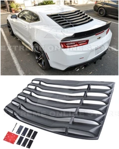 For 16-Up Chevrolet Camaro Coupe ABS Plastic Rear Window Louver Sun Shade Cover - Foto 1 di 12