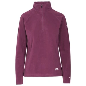 TRESPASS WOMENS SHINER FLEECE – BERRY – SIZE LARGE / UK 14 Athletic Fit - Picture 1 of 8