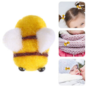 25 Pcs Wool Felt Bee Baby Toy Mini Toy Backpack