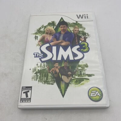 The Sims 3 (Nintendo Wii, 2010) CIB Complete - Image 1 of 4