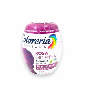 Coloreria Italiana Colorante Per Tessuti In Lavatrice Rosa Orchidea 350Gr - Foto 1 di 5