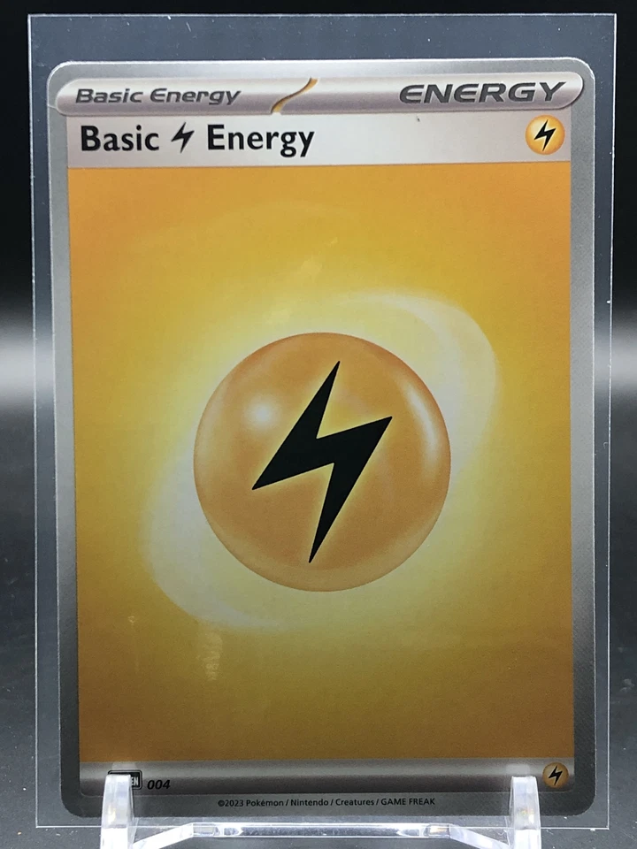 SV01: Scarlet & Violet Base Set #004 Basic Lightning Energy - Image 1 of 1