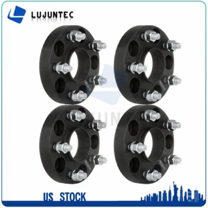 5x4.5 1 inch (4) Wheel Spacers 12x1.25 For Infiniti G35 Q50 For Nissan 350Z 370Z - Picture 1 of 8