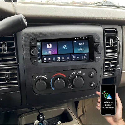 6.86'' Car Radio Stereo Android 13  CarPlay GPS For Dodge Dakota 2002-2004 Foto 1 de 4