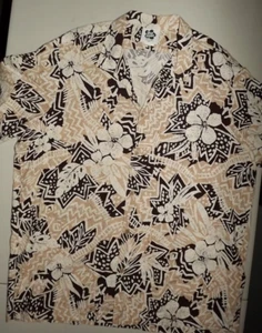 HILO HATTIES HAWAIIAN SHIRT FLORAL S/S FLORAL MENS 3XL R338 - Picture 1 of 2