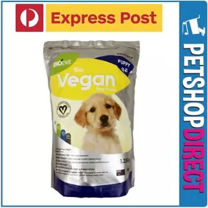 BIOpet VEGAN Puppy Food 1.25kg EXPRESS POST - Picture 1 of 1