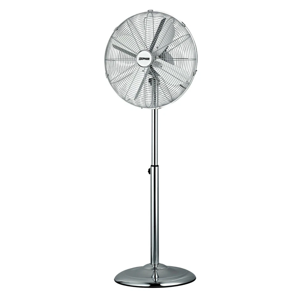 Zephir PF40CR 40cm Ventilatore Industrialea Piantana - Cromato