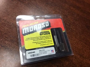 New MOROSO 46240 Wheel Studs 5/8"-18 X 3” Inch Fine Thread 0.672 Knurl (5pcs) - Foto 1 di 9