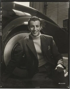 Robert Taylor 1936 MGM Vintage 8x10 Double Weight Silver Gelatin Contact Photo - Bild 1 von 2