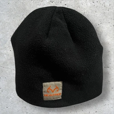 Gorro/gorra calavera árbol real negro vintage Foto 1 de 4