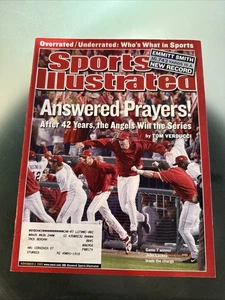 Sports Illustrated Nov 4 2002 Angels World Series Win Lackey Emmitt Smith - Bild 1 von 1