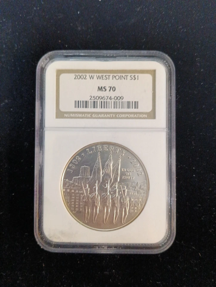 2002 W West Point Bicentennial Commemorative Proof Silver Dollar - NGC PF 69 UC - Image 1 of 1
