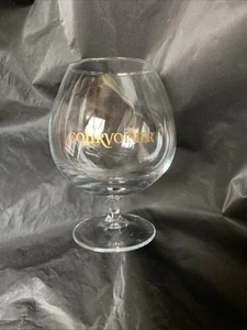 Bn Unused COURVOISIER BRANDY BALLOON glass- Man Cave/ Fathers Day - Foto 1 di 6