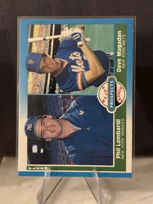 1987 Fleer - Dave Magadan, Phil Lombardi #648 (RC) - Image 1 of 2