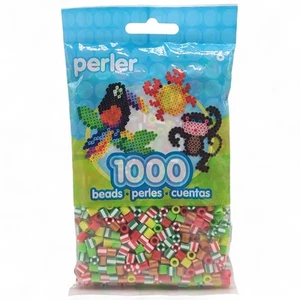 Perler Mistel Mix Perlen 1000 Stück 80-19137 Auslauffarbe Grün Rot Bronze - Bild 1 von 4