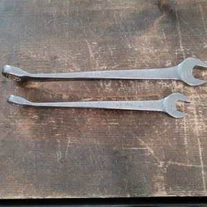 RARE Craftsman Metric Cross Force Combination Wrench 14mm 17mm 46534 46536 Tools - Picture 1 of 10