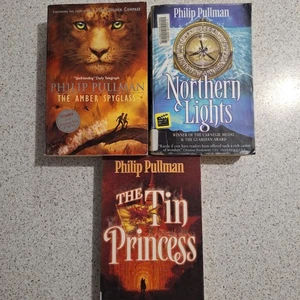 Phillip Pullman books x3, Tin Princess, Northern Lights, Amber Spyglass pb's - Picture 1 of 11