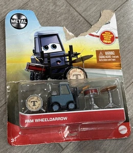 Nuovo PAM WHEELDARROW - PIXAR CARS SERIE METALLO - KIT BATTERIA 2020 Sweet Tea Legends - Foto 1 di 4