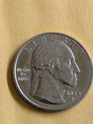 2023 P Jovita Idar Quarter error "IN COD WE TRUST" *near mint ; see description - Image 1 of 4