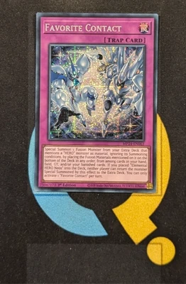 MP24-EN063 Favorite Contact Prismatic Secret Rare 1st Edition YuGiOh - Image 1 of 3