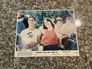 Friday The 13th Part 2 Horror Movie Lobby Cards No.3 10x8 - Picture 1 of 10