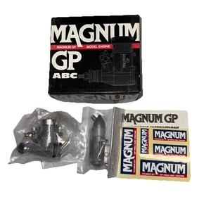 De colección Nuevo en Caja Magnum 15 GP Sport RC Avión Brillo Motor Nuevo de Lote Antiguo - Imagen 1 de 4