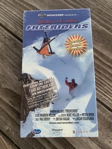 Warren Miller's Freeriders (VHS, 1999) Extreme Sports Snowboarding Brand New - Picture 1 of 3