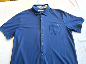 Tommy Bahama Island Zone Button Up Polo Shirt Men's XL - Picture 1 of 7