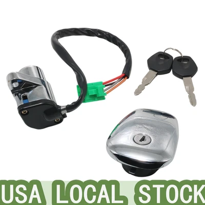 Ignition Switch & Fuel Tank Cap for Suzuki VS700 86-87 VS750 Intruder 750 85-91 Foto 1 de 4