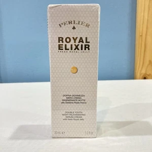Perlier Royal Elixir Double Youth Night Rejuvenating Serum Cream 1 fl oz, Sealed - Picture 1 of 5