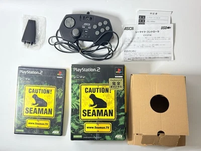 Seaman Sony PlayStation 2 PS2 Game w/USB Mic Controller ASCII Raising Simulation - Image 1 of 4