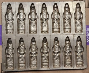 VINTG SANTA CLAUS CHRISTMAS BELSNICKLE BOODERAS ERNDTEBRUCK CANDY CHOCOLATE MOLD - Picture 1 of 5