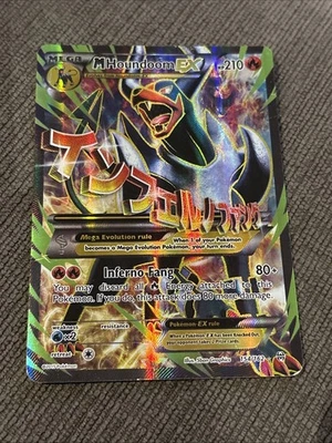 Mega Houndoom EX Full-Art XY Breakthrough Card 154/162 2015 Edition See Pics - Image 1 of 3