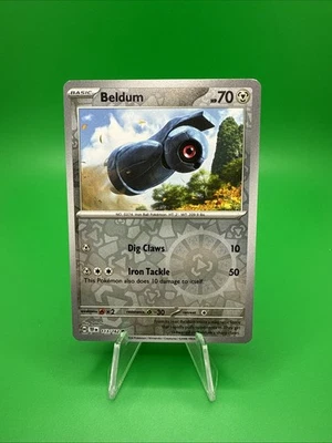 Beldum 113/162 SV05: Temporal Forces Reverse Holo. Pokemon. B28 - Image 1 of 2