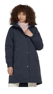 Barbour Huxley Waterproof Jacket Size 12- Navy- Heritage Rainshell Everyday - Picture 1 of 9