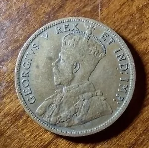 1911 Canada Copper One Large Cent Penny Circulated Canadian Coin - Picture 1 of 2