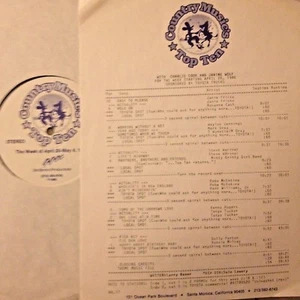 RADIO SHOW: COUNTRY TOP 10 4/28/86 INTERVIEWS:JANIE FRICKE, REBA, TANYA TUCKER - Picture 1 of 1