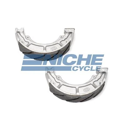 Задние желобчатые тормозные колодки для Suzuki RM125 79-80 - Изображение 1 из 2