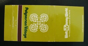 Walt Disney World Polynesian Village Matchbook Very Ex Cond 1970s unbenutzt - Bild 1 von 2